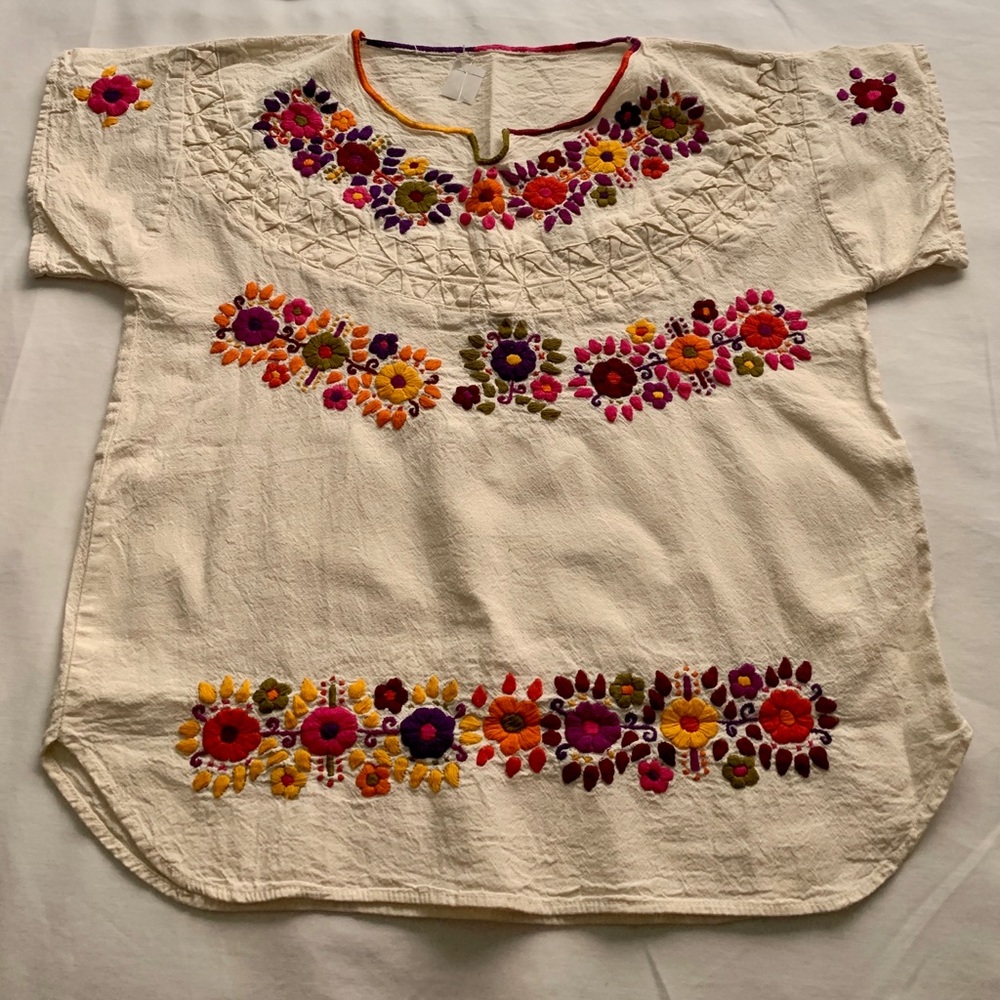 Beautiful hand stitched artisanal blouse!
